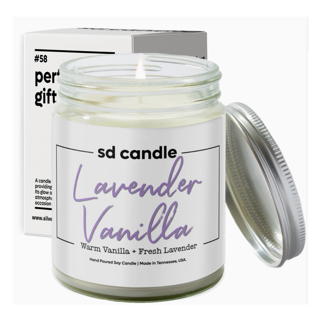 Lavender Vanilla - Pure Soy Candle